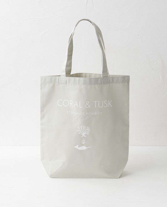 人気ブランド「CORAL＆TUSK」トートバックの画像