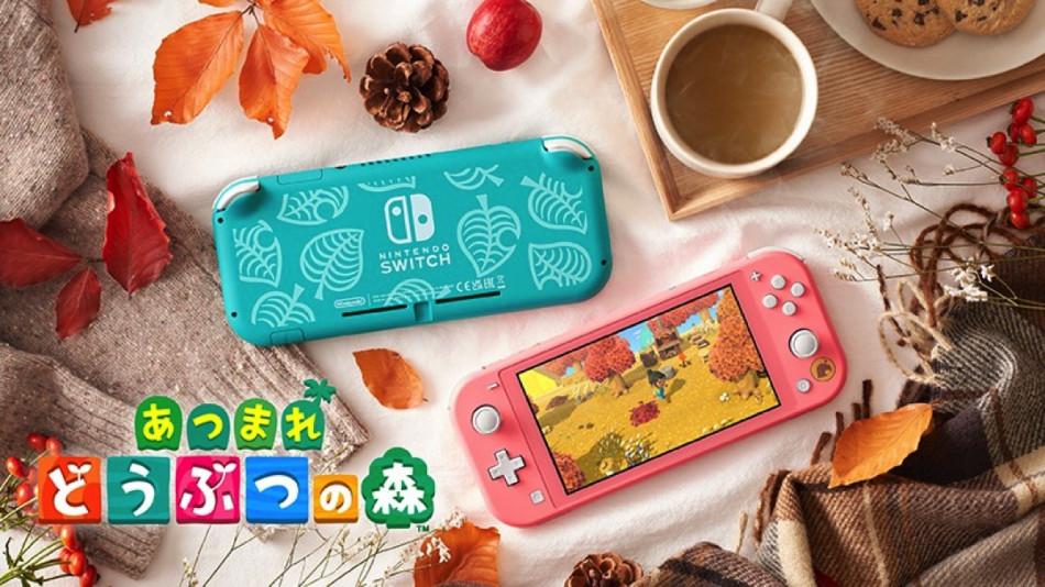 あつまれ どうぶつの森』特別デザインのNintendo Switch Liteが登場 島