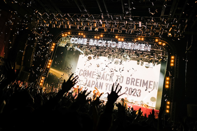 BREIMENONEMAN TOUR 『COME BACK TO BREIMEN JAPAN TOUR 2023』初日公演の様子