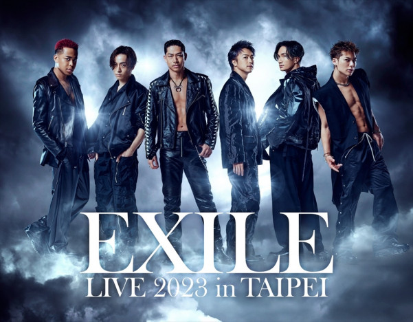 EXILE　海外単独ライブ『EXILE LIVE 2023 in TAIPEI』告知画像
