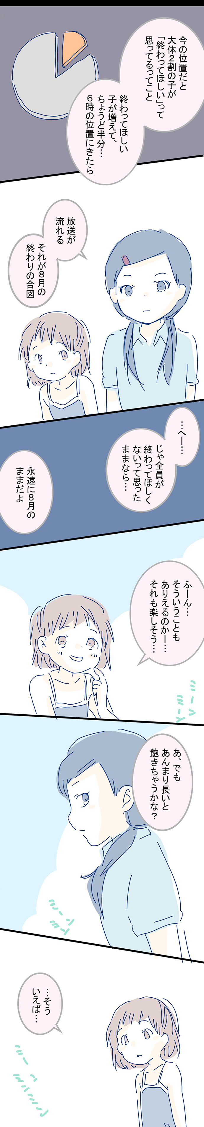 【漫画】『８月が終わらない』の画像