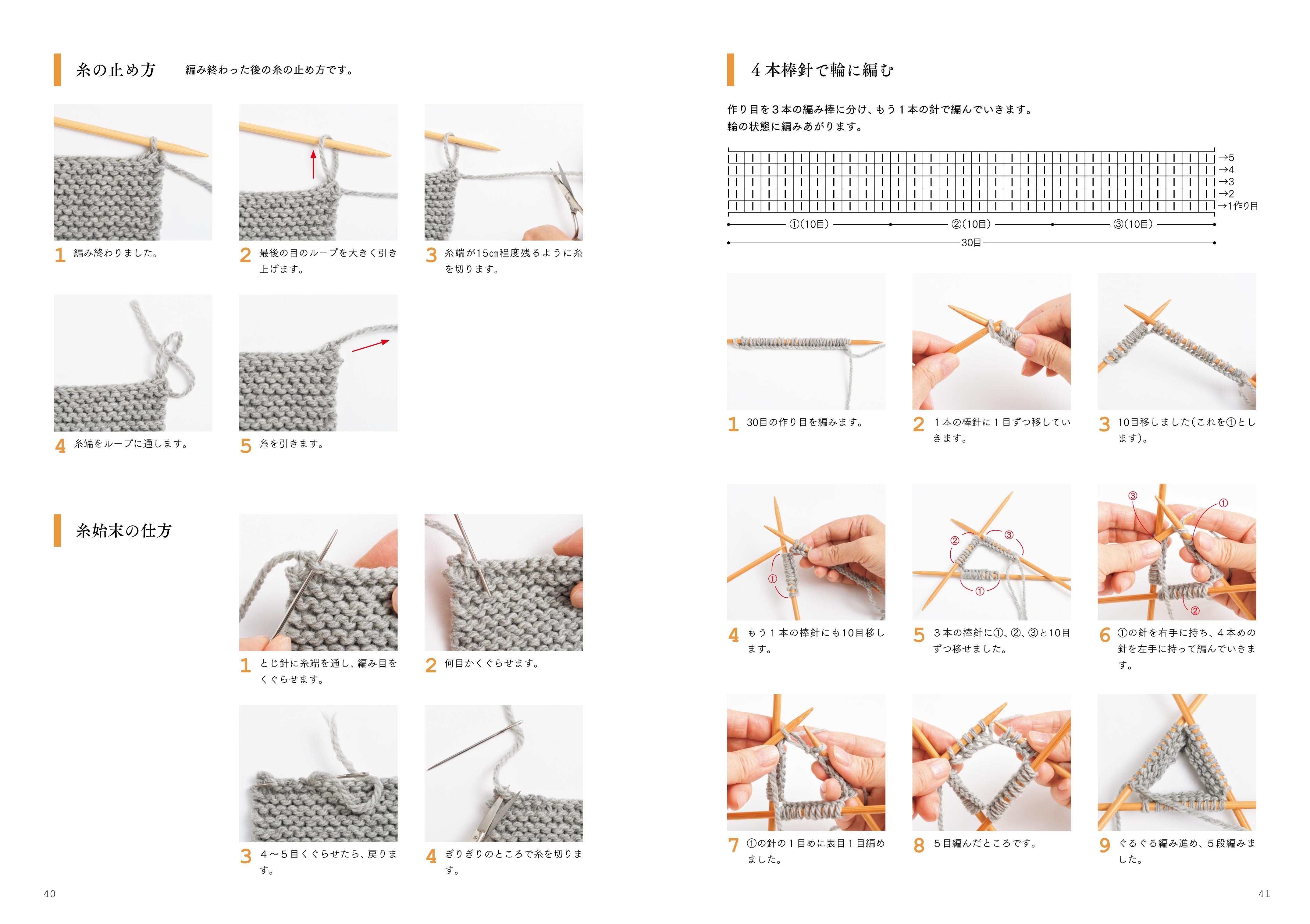 左利き専用の編み物入門書が登場の画像