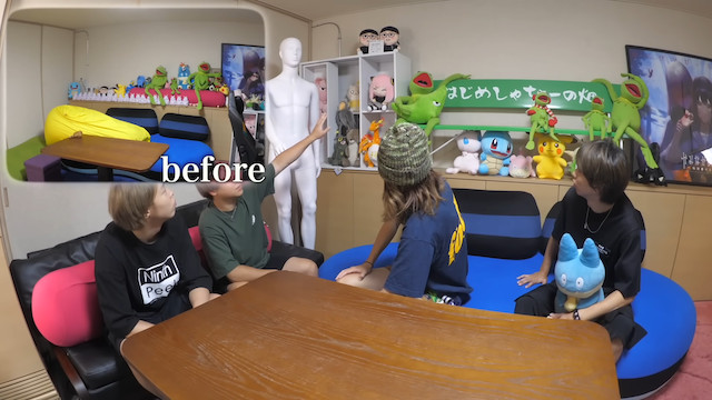 はじめしゃちょー、4億円の豪邸を模様替えの画像