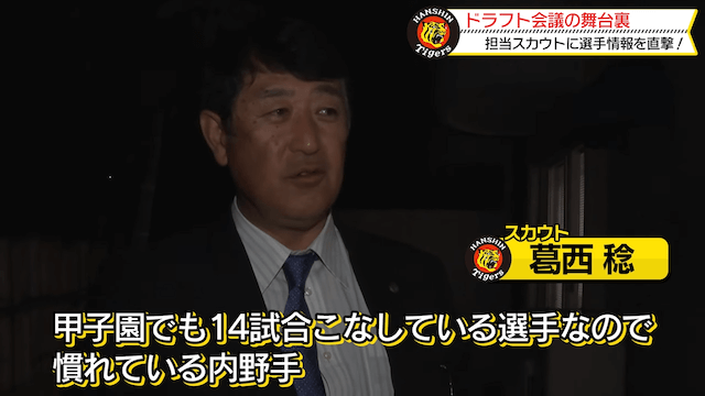 ドラフト会議の舞台裏を公開の画像