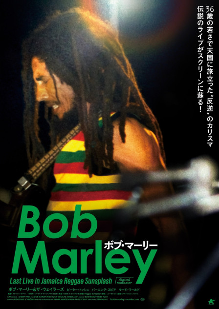Bob Marley レゲエ　ジャマイカ　ボブマーリー 母国ジャマイカでのラストライブを映像化 ボブ・マーリーの