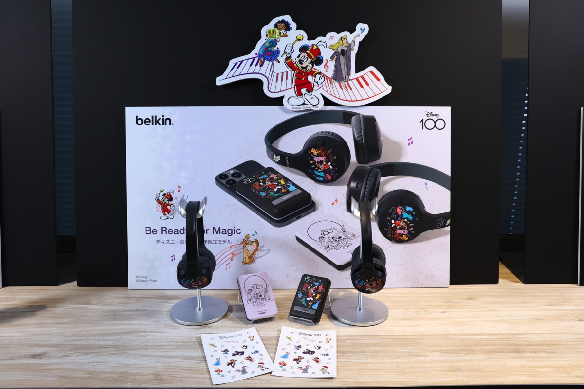 Belkinからディズニー100周年記念製品が登場の画像