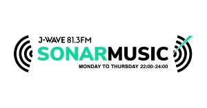 J-WAVE（81.3FM）『SONAR MUSIC』ロゴ画像