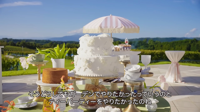 人気YouTuberが結婚式の様子を公開の画像