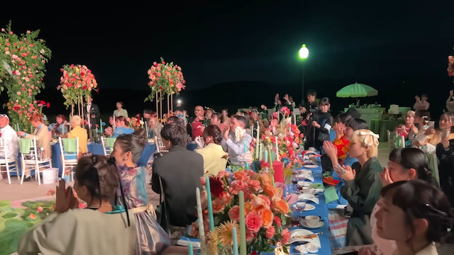 人気YouTuberが結婚式の様子を公開の画像