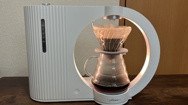 コーヒーの流速も、出来上がりが美味しくなるようにマシンが設定してくれる。