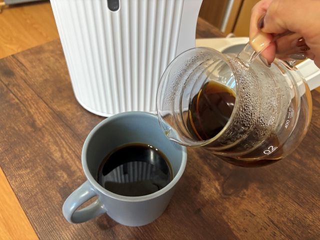 IoT技術の精密な管理によって、毎回美味しいコーヒーを淹れることができる