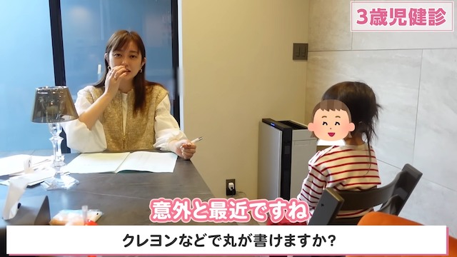 菊地亜美、愛娘の3歳児検診の様子を公開の画像