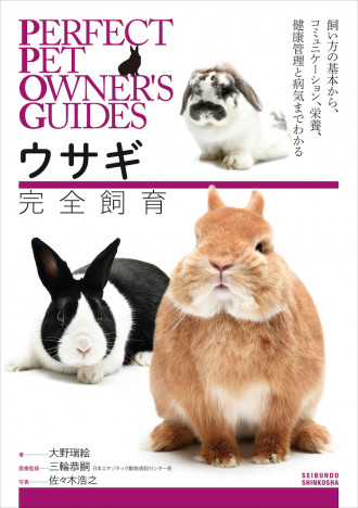 ウサギを飼いたい、基本からコミュニケーションまで、わかりやすい内容の決定版飼育書