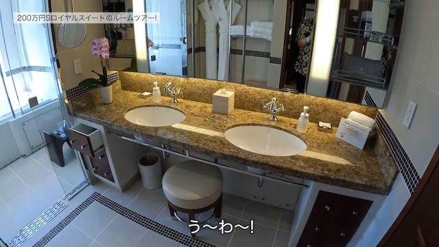 ヒカキン、豪華客船の200万円スイートルームで豪遊の画像