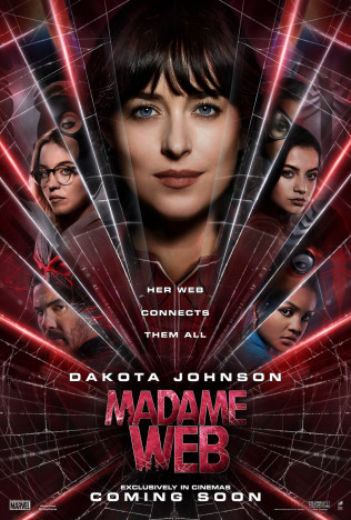ダコタ・ジョンソン主演『マダム・ウェブ』日本公開日は2024年2月23日　海外版ポスターも