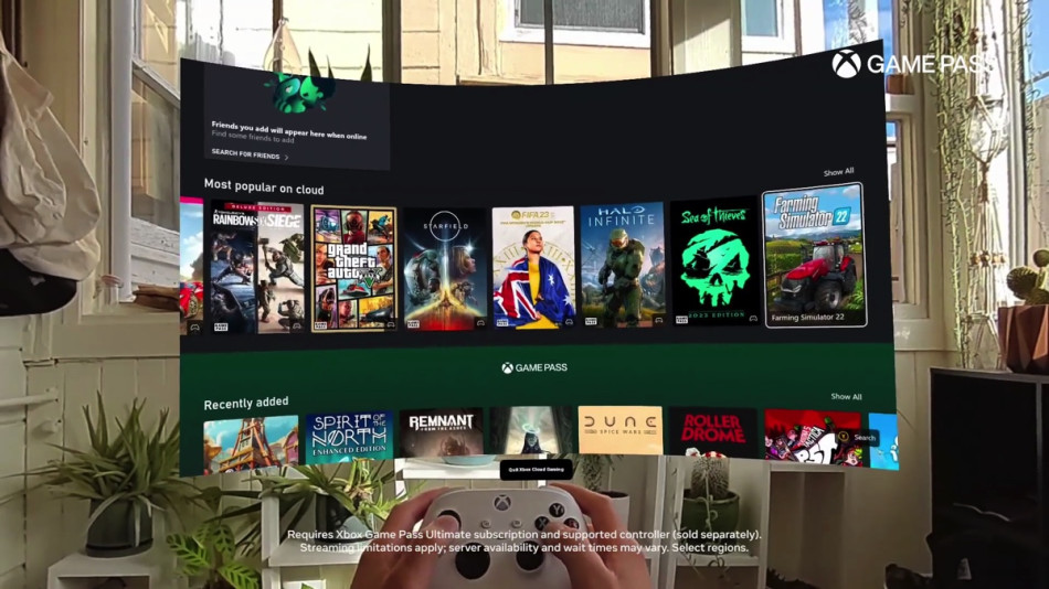 Meta Questで『Xbox Cloud Gaming』が利用可能に