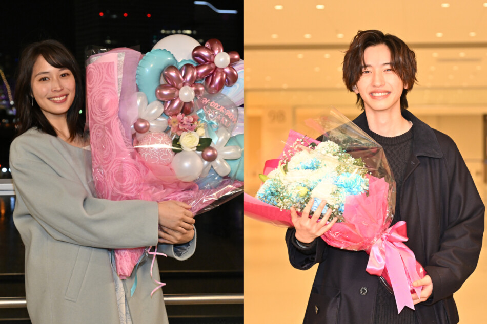 マイハル』広瀬アリス＆道枝駿佑が笑顔でクランクアップ 「毎日本当に