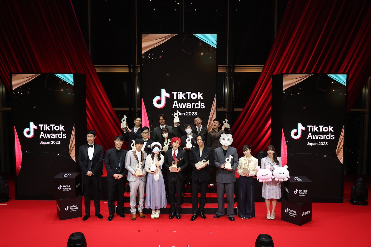 TikTok Creator Awards Japan 2023　開催　