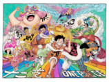 ONE PIECE 新作イラスト4作品の抽選販売開始の画像