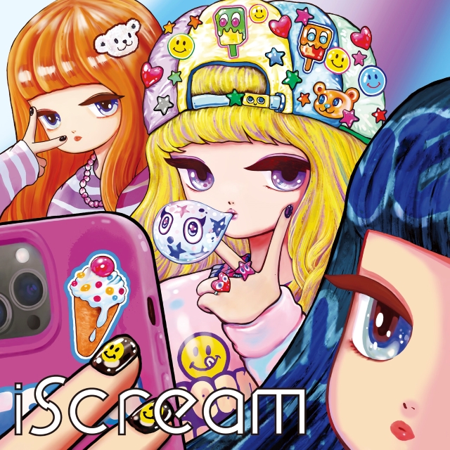 iScream『Selfie』ジャケット写真