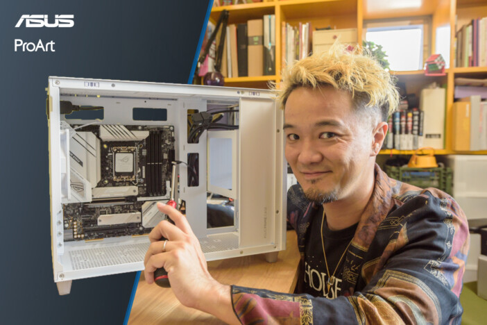 【特集】クリエイターとPCの良い関係　「田中紫紋、初めての自作PC作り」