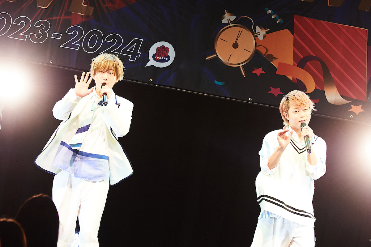 CUBERS『カウントダウンLIVE 2023→2024』第3部ライブ写真（撮影＝上溝恭香）