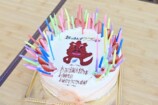 吉田鋼太郎の誕生日を田中圭らがお祝いの画像