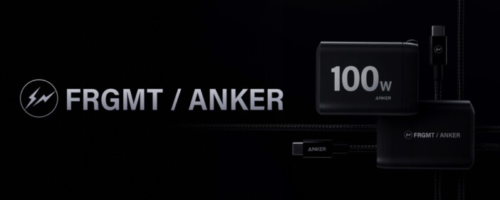 Anker×藤原ヒロシ（fragment design）のコラボモデルが販売開始　1月28日より数量限定で