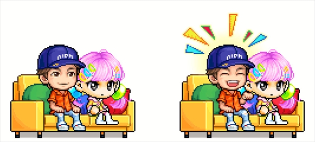 香取慎吾×『メイプルストーリー』ゲーム内コラボアイテム　『椅子』