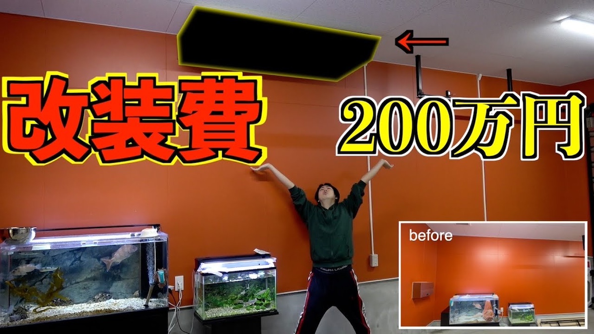 きまぐれクック、213万円でスタジオ大改造