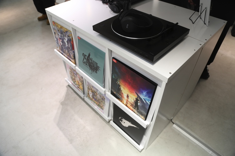 『SQUARE ENIX MUSIC Vinyl Exhibition」が開催