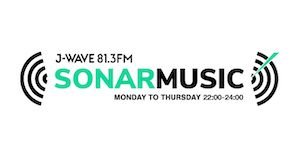 J-WAVE「SONAR MUSIC」ロゴ