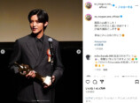 目黒蓮のInstagramより、27歳の誕生日の投稿