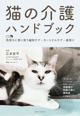 【重版情報】愛猫の老化や病気への向き合い方を解説『猫の介護ハンドブック』は飼い主の必携書