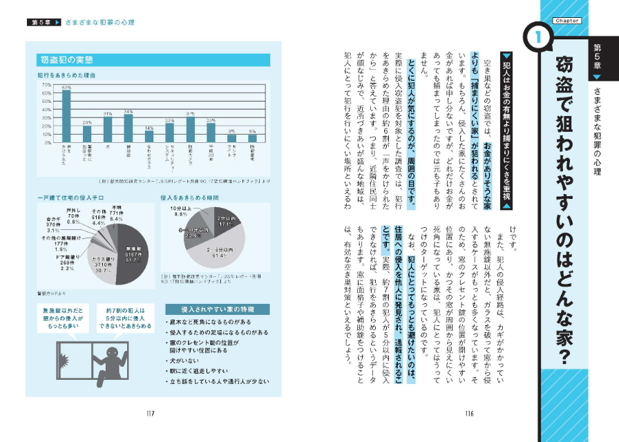 『眠れなくなるほど面白い　図解　犯罪心理学』の画像