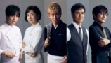 左から玉森裕太、鈴木京香、木村拓哉、沢村一樹、及川光博