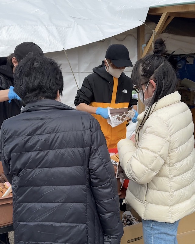 Nissy、令和6年 能登半島地震の石川県輪島市でのボランティア活動