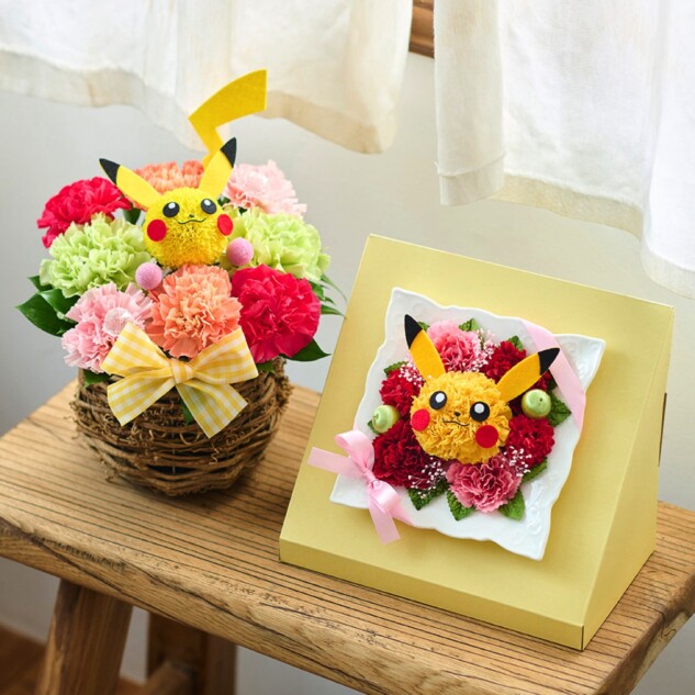 ピカチュウと一緒に感謝の気持ちを伝えよう！ 母の日プレゼント2種が