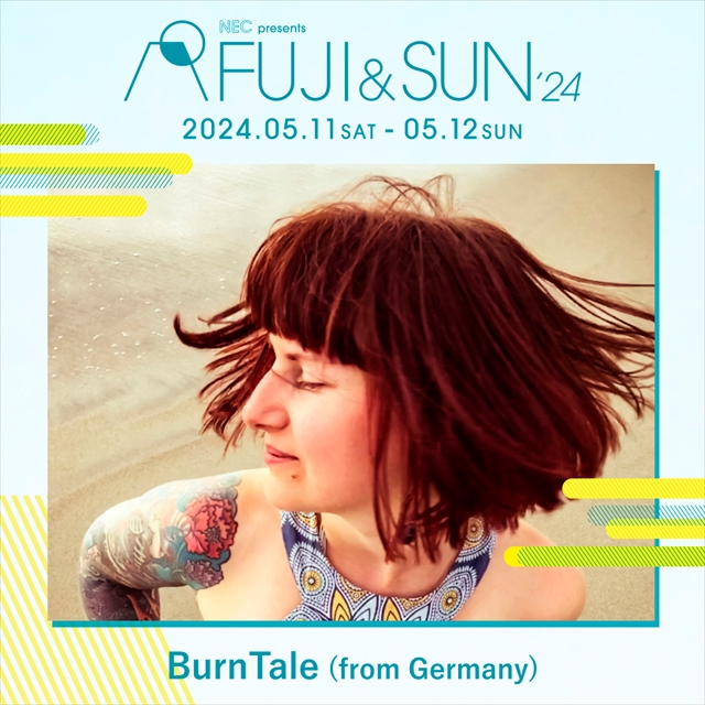 『FUJI & SUN’24』出演アーティスト　DJ BurnTale