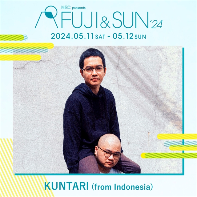 『FUJI & SUN’24』出演アーティスト　KUNTARI