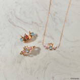 ネックレス　￥22,000- /　リング　¥24,200- /イヤーカフ ￥19,800-