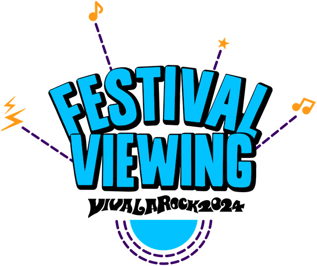 『FESTIVAL VIEWING 〜VIVA LA ROCK 2024〜』ロゴ
