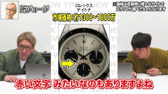 所ジョージの“1300万円超の腕時計”に唖然の画像