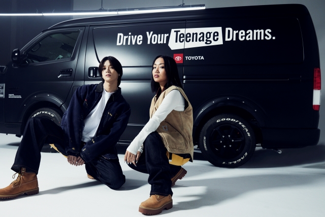 TOYOTA『HIACE DANCE SESSION』　ハイエース、K（&TEAM）、RIEHATA