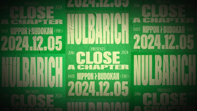 Nulbarich『CLOSE A CHAPTER』キービジュアル