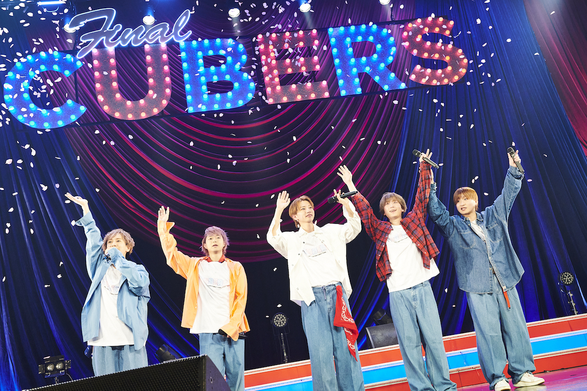 『CUBERS LAST LIVE – Final scene and Life goes on –』ライブ写真（撮影＝上溝恭香）