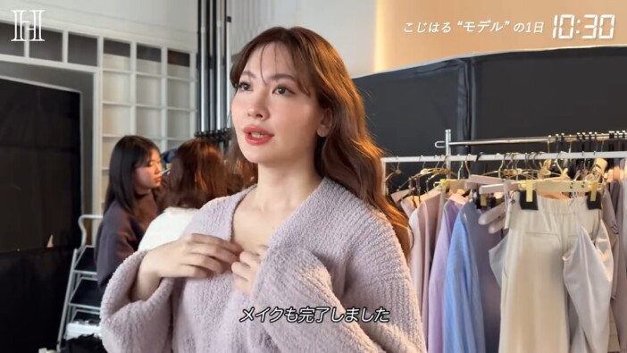 小嶋陽菜、“ランジェリーブランド”の裏側公開　モデル姿に反響「どんな姿も可愛い天使」