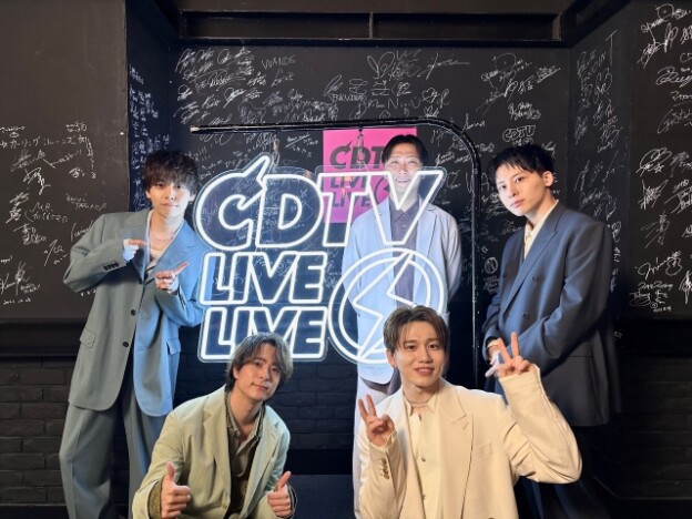 Da-iCE　『CDTVライブ！ライブ！』4月8日放送回集合写真