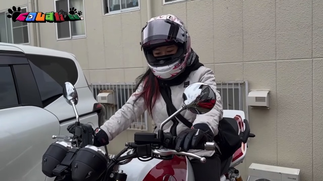 元日テレ久野アナ、全日本レーサーとツーリングの画像