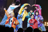 『THE SUPER FRUIT 2nd ONEMAN TOUR - Blue Fruits Tour2024 -』昭和女子大学人見記念講堂公演の模様（撮影＝上溝恭香）